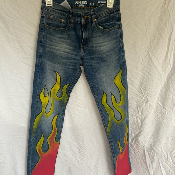 LEVIS Hand painted - Picture 2 of 2